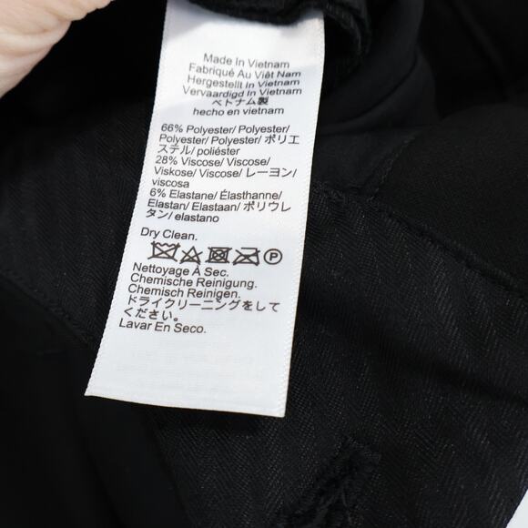 J.Crew Cropped Natalia Pant Four Season Stretch Black Size 4 NWT - Picture 9 of 9